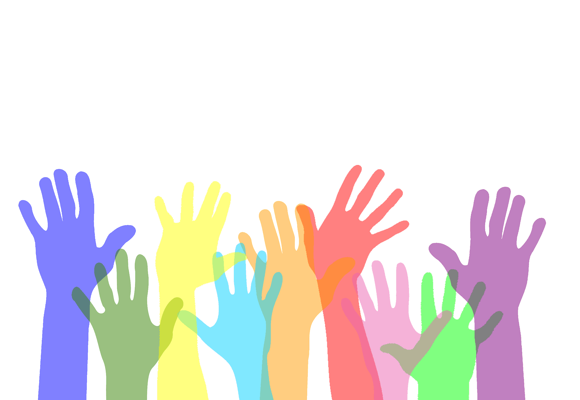 Volunteers helping the community