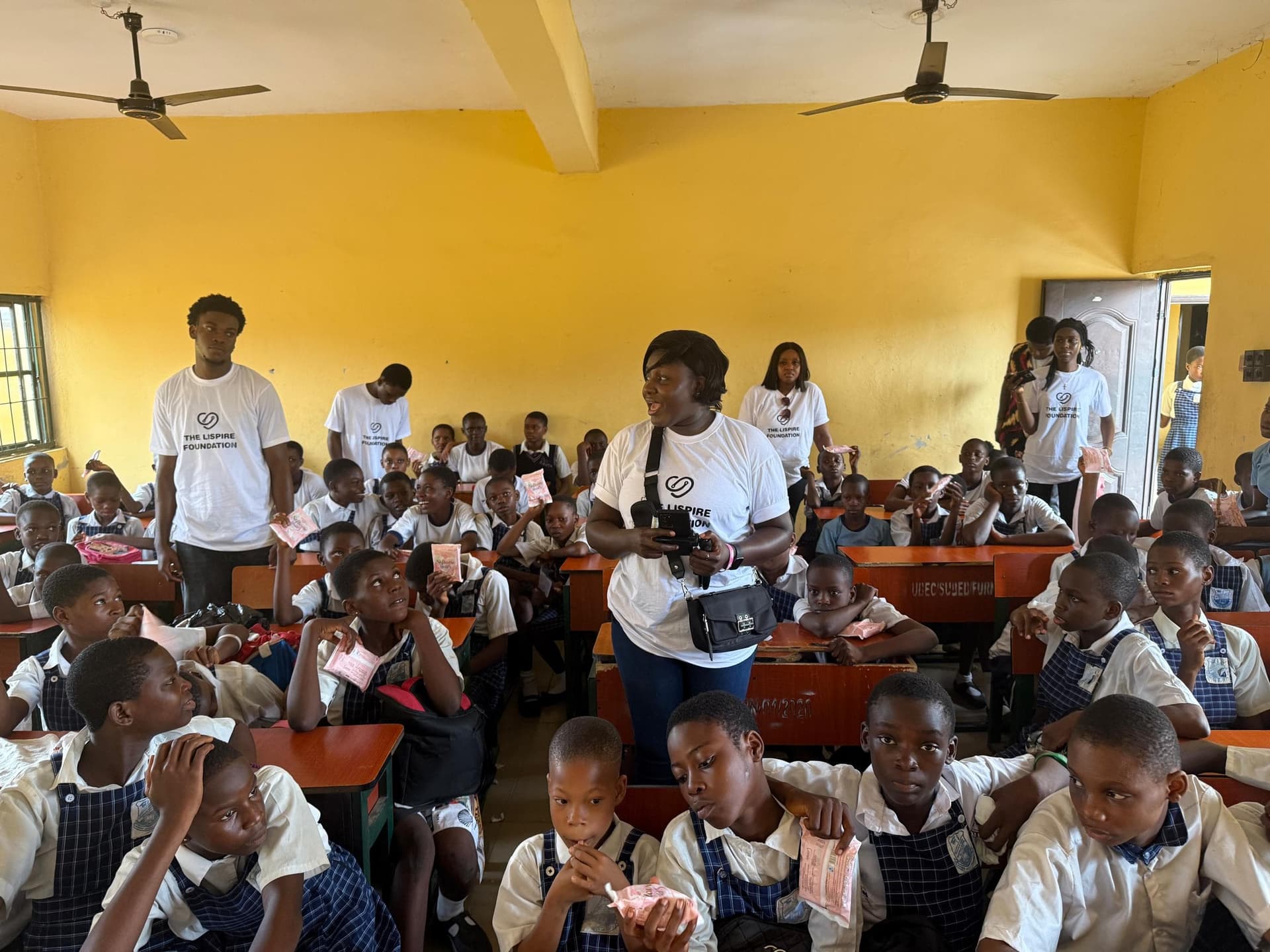 Lisa Chukwu Initiative media & outreach moments